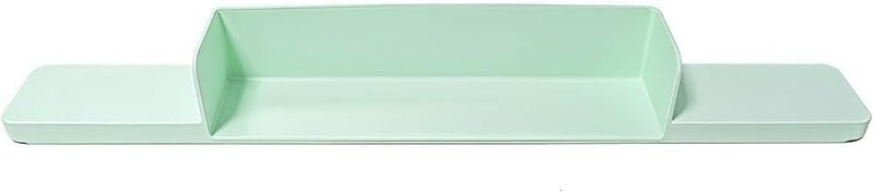 Green Silicone Bathtub Splash Guard Mat with Suction Cups for Water Spill Prevention - Image 1